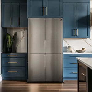 FORNO Appliance Package - 48" Gas Range, Dishwasher, 48" Refrigerator, Microwave Drawer, AP-FFSGS6244-48-12