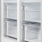 FORNO Espresso Salerno 33" 15.6 cu. ft. Refrigerator in Black with Silver Handles, FFRBI1805-33BLK