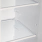 FORNO Espresso Salerno 33" 15.6 cu. ft. Refrigerator in Black with Silver Handles, FFRBI1805-33BLK