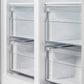 FORNO Salerno 37" 15.6 cu. ft. Side-by-Side Built-In Refrigerator in Stainless Steel and Grill Trim Kit, FFRBI1805-37SG