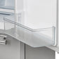 FORNO Moena 40" 19.2 cu. ft. French Door Built-In Refrigerator in Stainless Steel with Ice Maker and Modern Trim Kit, FFRBI1820-40MG