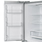 FORNO Moena 40" 19.2 cu. ft. French Door Built-In Refrigerator in Stainless Steel with Ice Maker and Modern Trim Kit, FFRBI1820-40MG