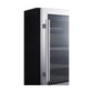 FORNO Asciutto 24" 4.41 cu.ft  Dry Aging Cabinet with LED Lighting and Adjustable Shelves in Stainless Steel, FFSDA6840-24