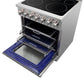 FORNO Massimo 30" 4.32 cu. ft. Freestanding Electric Range with 5 Elements, FFSEL6020-30