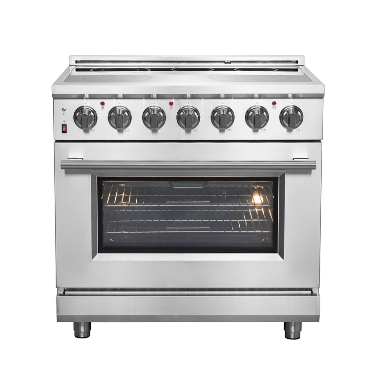 Forno 36" Freestanding Electric Range with 5 Elements, FFSEL6020-36