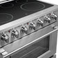 FORNO Massimo 36" 5.36 cu. ft. Freestanding Electric Range with 5 Elements, FFSEL6020-36