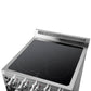 FORNO Loiano 24" 2.3 cu. ft. Freestanding Electric Range with 4 Element Burners in Stainless Steel, FFSEL6069-24