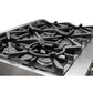 FORNO Massimo 36″ 5.36 cu. ft. Freestanding Dual Fuel Range with 6 Burners, FFSGS6125-36