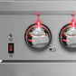 FORNO Massimo 36″ 5.36 cu. ft. Freestanding Dual Fuel Range with 6 Burners, FFSGS6125-36
