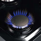 FORNO Massimo 36″ 5.36 cu. ft. Freestanding Dual Fuel Range with 6 Burners, FFSGS6125-36