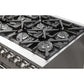 FORNO Massimo 48″ 6.58 cu. ft. Freestanding Dual Fuel Range with 8 Burners, FFSGS6125-48