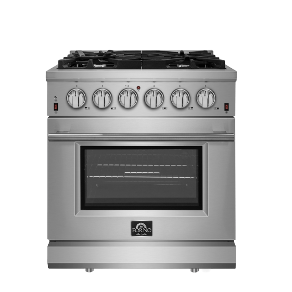 Forno 30″ Freestanding Gas Range with 5 Burners, FFSGS6239-30