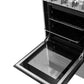 FORNO Lamazze 20" 2.05 cu. ft. Freestanding Gas Range with 4 Sealed Burners in Stainless Steel, FFSGS6265-20