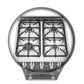 FORNO Breno 24" 2.3 cu. ft. Freestanding Gas Range with 4 Sealed Burners in Stainless Steel, FFSGS6272-24