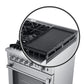 FORNO Lazio 30" 4.3 cu. ft. Gas Range with 5 Sealed Burners, Air Fryer and Griddle, FFSGS6276-30