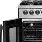 FORNO Galiano 30" 4.32 cu. ft. Dual Fuel Range with French Door in Stainless Steel, FFSGS6356-30