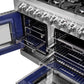 FORNO Massimo 48″ 6.58 cu. ft. Freestanding French Door Gas Range with 8 Burners, FFSGS6439-48