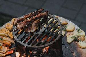 Arteflame Classic 20" Grill - High Euro Base, AF20EUROHBSET