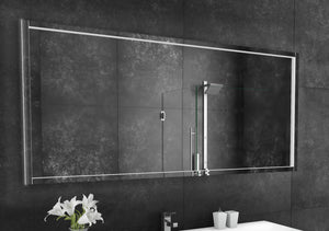 Paris Mirror 70" x 32" Rectangle Flore LED Lighted Mirror 3000K