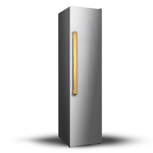 Induction Hardware 24-Inch Refrigerator Built-In Column with Water Dispenser, Stainless Steel, RFC-24-SS-VEGA