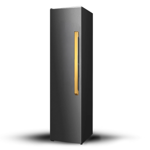 Induction Hardware 18-Inch Freezer Built-In Column with Ice Maker, Black Stainless Steel, FRC-18-BS-ORION