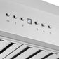 FORNO Coppito 60" 1,200 CFM Island Range Hood in Stainless Steel, FRHIS5129-60