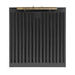 FORNO Espresso Bari 30" 400 CFM Under Cabinet Range Hood in Black with Antique Brass Handles, FRHUC5255-30BLK