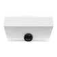 FORNO Espresso Bari 30" 400 CFM Under Cabinet Range Hood in White with Silver Handles, FRHUC5255-30WHT