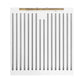FORNO Espresso Bari 30" 400 CFM Under Cabinet Range Hood in White with Antique Brass Handles, FRHUC5255-30WHT