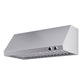 FORNO Biagio 48'' 1,200 CFM Wall Mount Range Hood in Stainless Steel, FRHWM5009-48