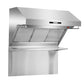 FORNO Savona 36" 1,200 CFM Wall Mount Range Hood with Back Splash and Baffle Filters, FRHWM5029-36