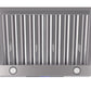 FORNO Palazzo 30'' 500 CFM Wall Mount Range Hood in Stainless Steel, FRHWM5030-30