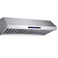 FORNO Palazzo 48'' 1,000 CFM Wall Mount Range Hood in Stainless Steel, FRHWM5030-48