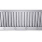FORNO Palazzo 48'' 1,000 CFM Wall Mount Range Hood in Stainless Steel, FRHWM5030-48
