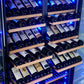 FORNO Vernazza 40" 25.07 cu.ft. 166 Bottle Dual Zone Wine Cooler in Stainless Steel, FWCDR6642-40S