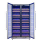 FORNO Vernazza 40" 25.07 cu.ft. 166 Bottle Dual Zone Wine Cooler in Stainless Steel, FWCDR6642-40S