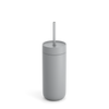Fellow Carter Cold Tumbler with Lid and Straw - Grey Matte