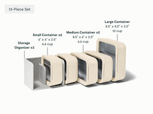 Caraway Food Storage + Minis Set