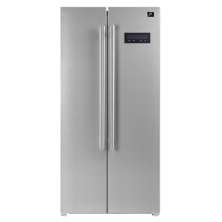 Forno 33 in. 15.62 cu.ft. French Door Refrigerator in Stainless Steel, FFRBI1805-33SB
