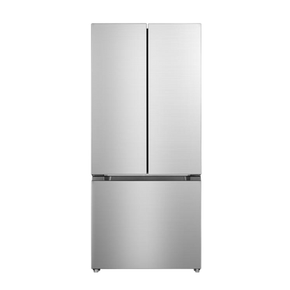Induction Hardware 30-Inch Premium Freestanding Refrigerator and Freezer, Stainless Steel, RF-FS-ECO-30-SS