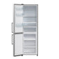 FORNO Guardia 23.4" 10.8 cu. ft. Left Swing Refrigerator with Bottom Freezer in Stainless Steel, FFFFD1778-24LS