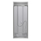 FORNO Gallipoli 35" 17.5 cu. ft. French Door Built-In Refrigerator in Stainless Steel with Ice Maker and Grill Trim Kit, FFFFD1974-35SG
