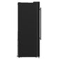 FORNO Espresso Salerno 36" 20 cu. ft. Side-By-Side Refrigerator with Water and Ice Dispenser in Black with Silver Handles