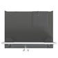 FORNO Salerno 40" 20 cu. ft. Side-by-Side Built-In Refrigerator with Water and Ice Dispenser and Grill Trim Kit, FFRBI1844-40SG