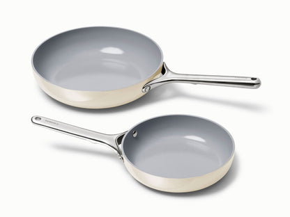 Caraway Fry Pan Duo in Cream