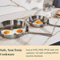 Caraway Stainless Steel Fry Pan Duo