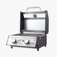Monument Grills Table Top G22 Series | 2 Burner Gas Grill in Stainless Steel