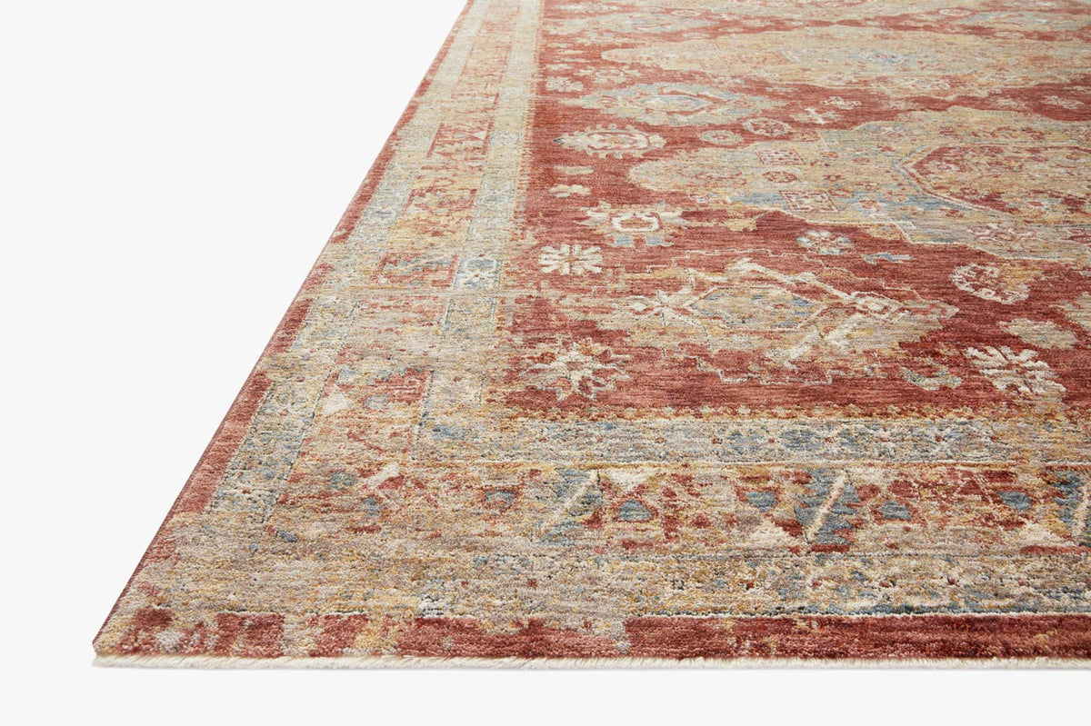 Loloi Gaia GAA-02 Gold / Brick area rug - image 2