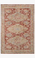 Loloi Gaia GAA-02 Gold / Brick area rug - image 1