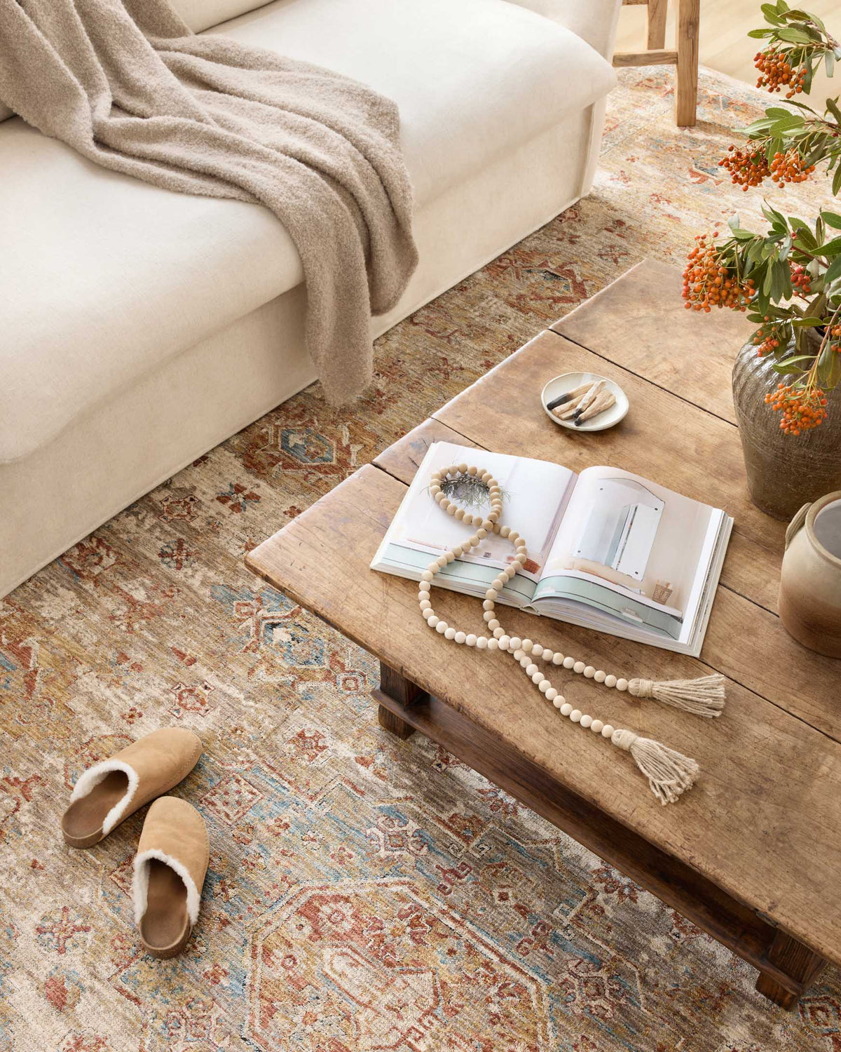 Loloi Gaia GAA-02 Gold / Taupe area rug - image 3